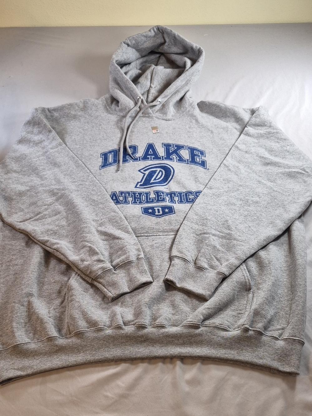 Drake Athletics Gray Hoodie Sweatshirt